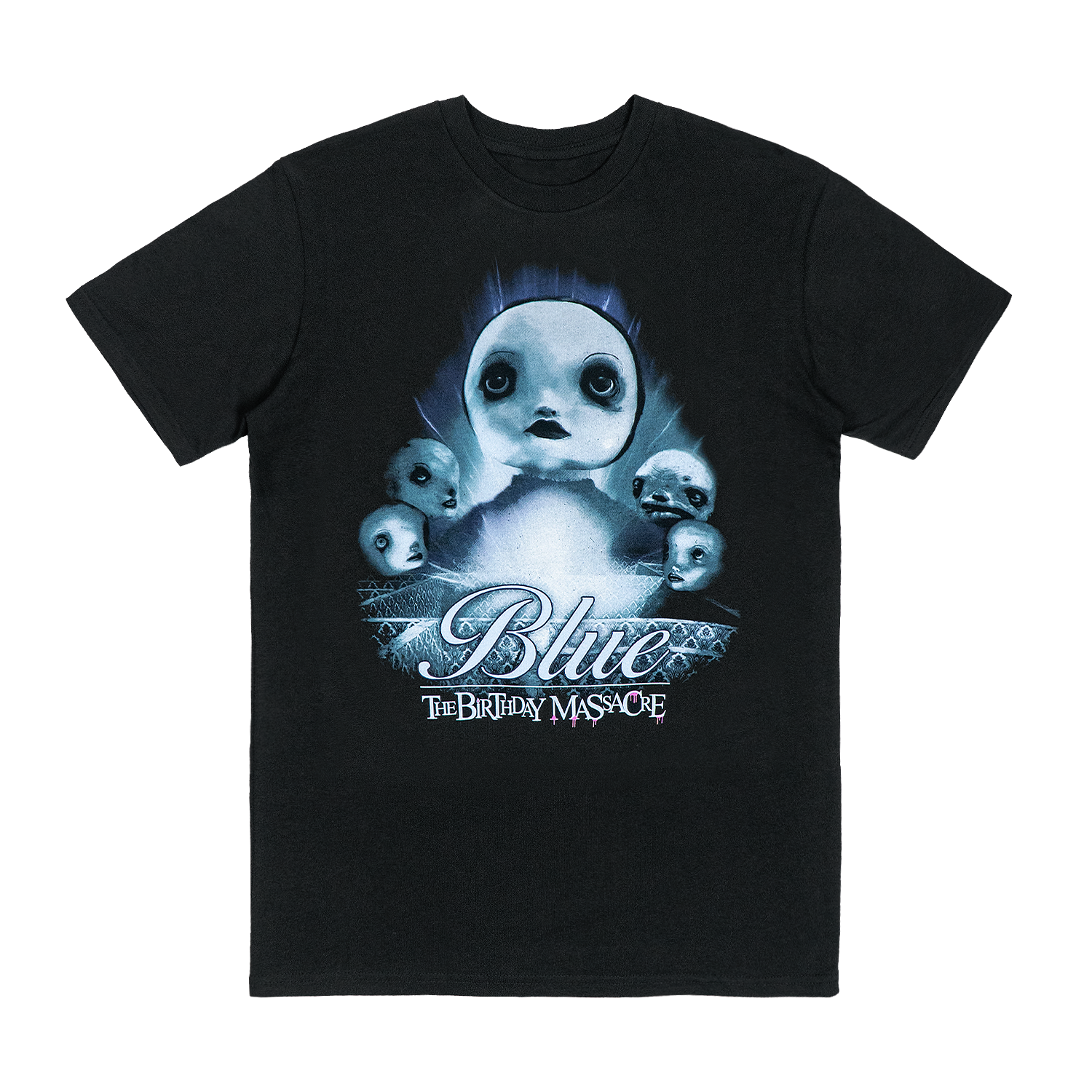 The Birthday Massacre - BLUE FACES TEE Hoodie, Sweatshirt | CoreVibeTees.com (Image 1)
