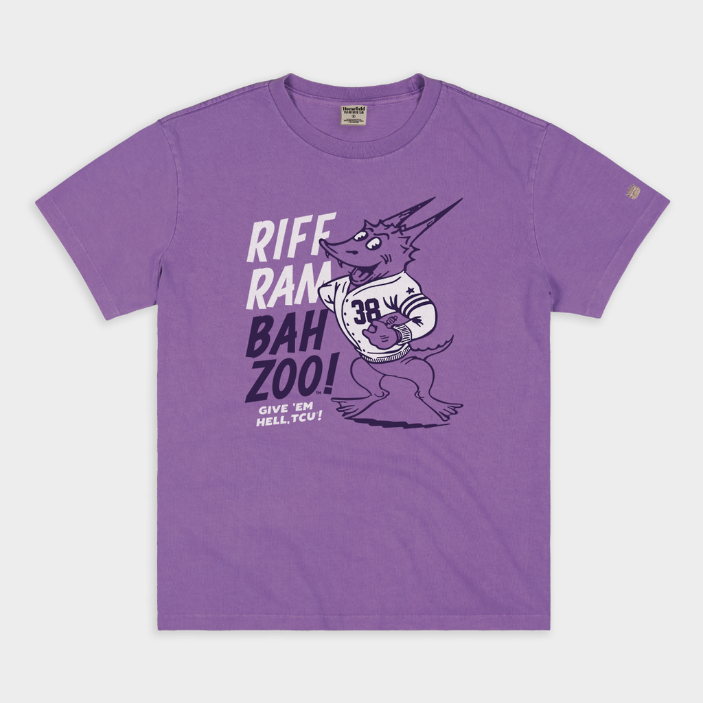 Riff Ram Bah Zoo TCU Cheer Vintage Heavyweight Tee Style001 Hoodie, Sweatshirt | CoreVibeTees.com (Image 1)