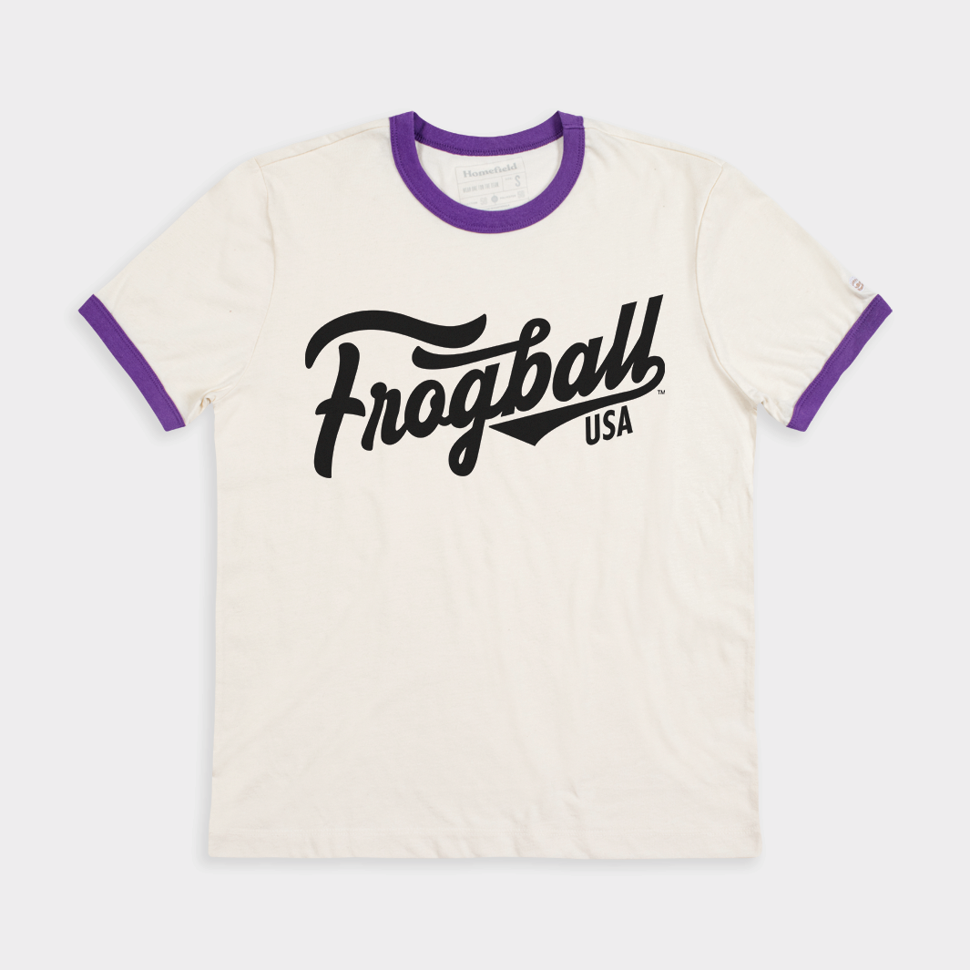 TCU Frogball Ringer Tee Style001 Hoodie, Sweatshirt | CoreVibeTees.com (Image 1)