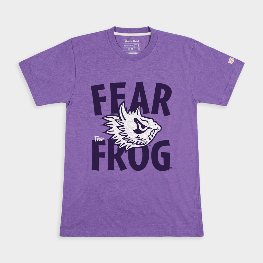 TCU Fear the Frog Vintage Tee Style001 Hoodie, Sweatshirt | CoreVibeTees.com (Image 1)