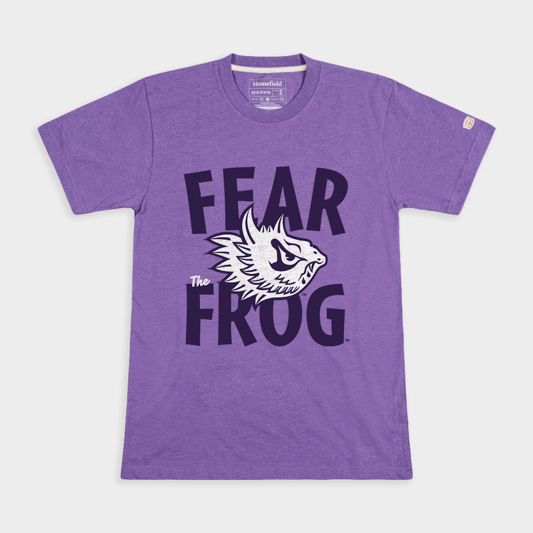 TCU Fear the Frog Vintage Tee Style001 Hoodie, Sweatshirt | CoreVibeTees.com (Image 1)