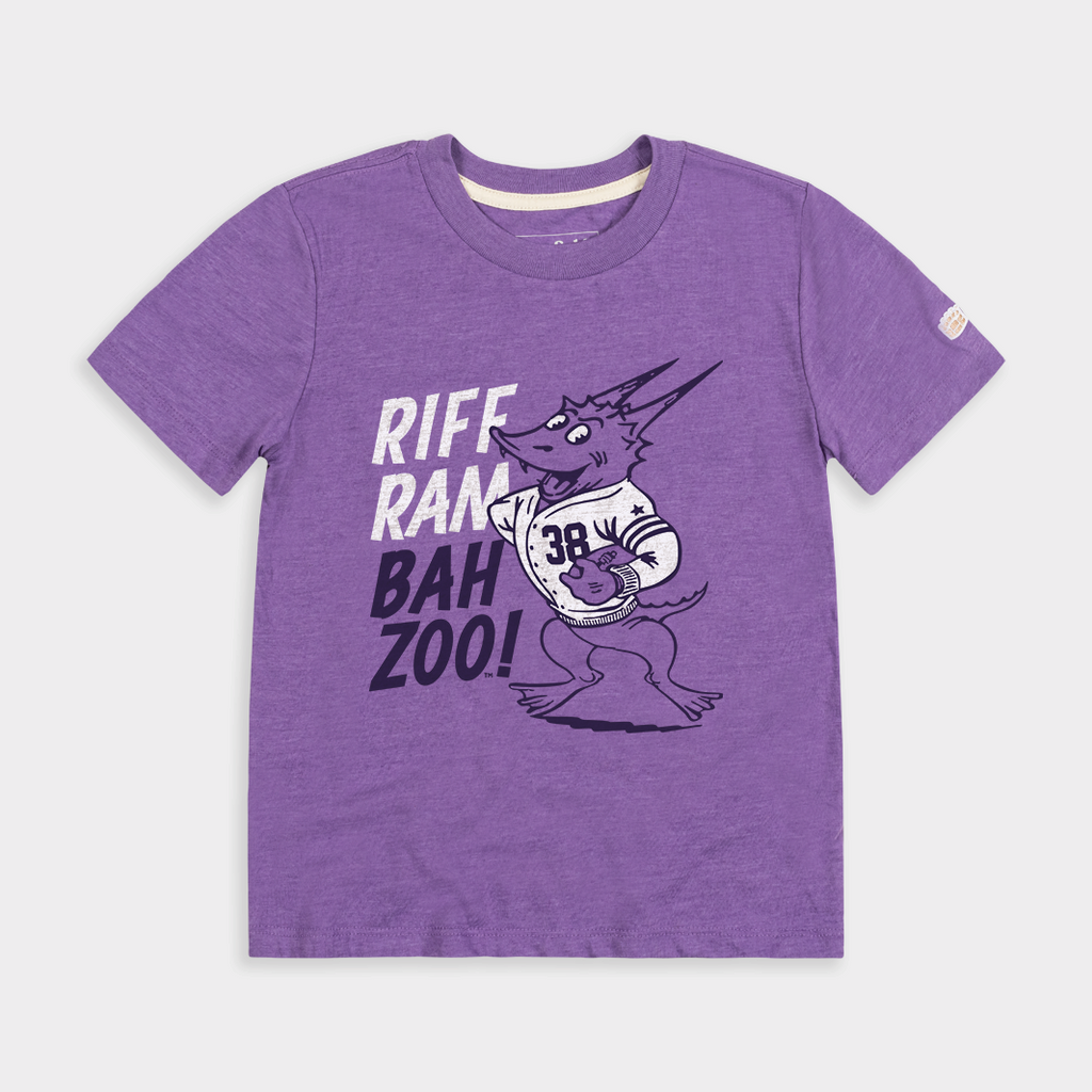 TCU "Riff Ram Bah Zoo" Youth Tee Style001 Hoodie, Sweatshirt | CoreVibeTees.com (Image 1)