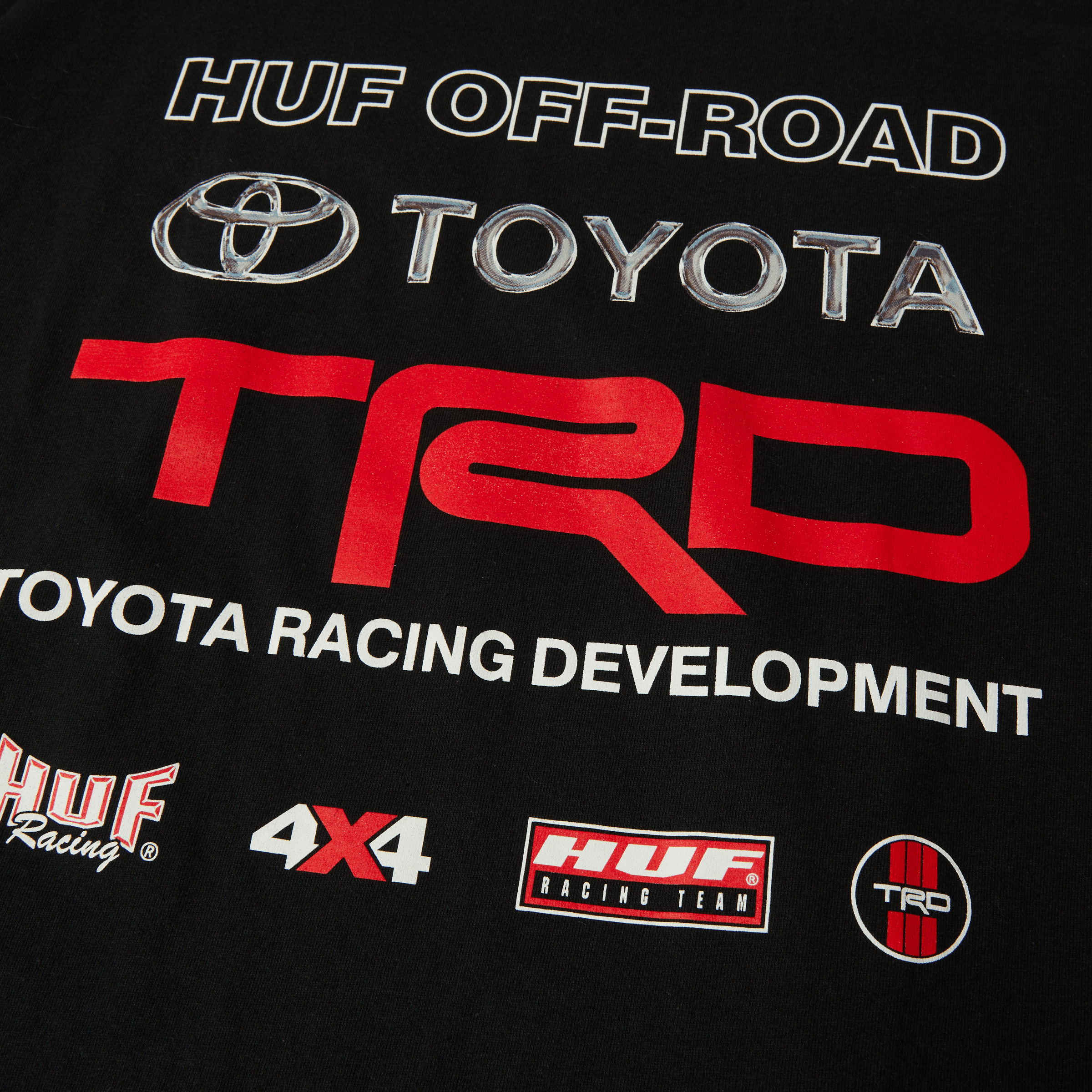 HUF x Toyota TRD Team 4X4 T-Shirt Hoodie, Sweatshirt | CoreVibeTees.com (Image 4)