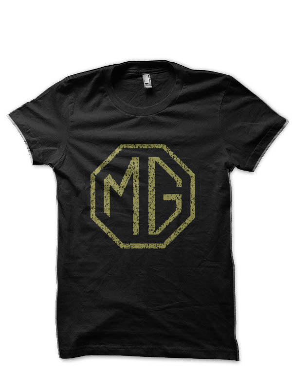MG Cars Black Half Sleeve T-Shirt Hoodie, Sweatshirt | CoreVibeTees.com