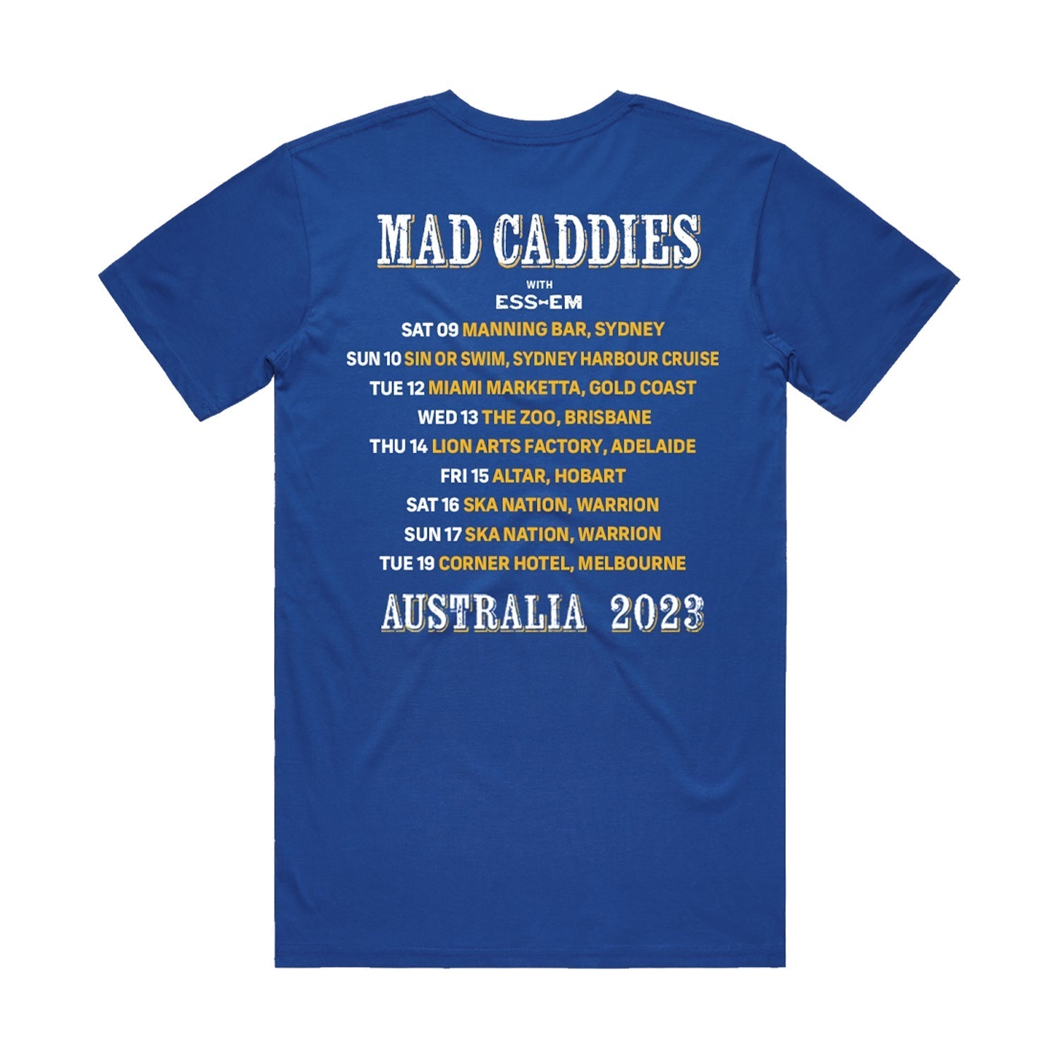2023 Tour Tee (Royal Blue) Hoodie, Sweatshirt | CoreVibeTees.com (Image 2)