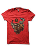 Bull Half Sleeve T-Shirt Hoodie, Sweatshirt | CoreVibeTees.com