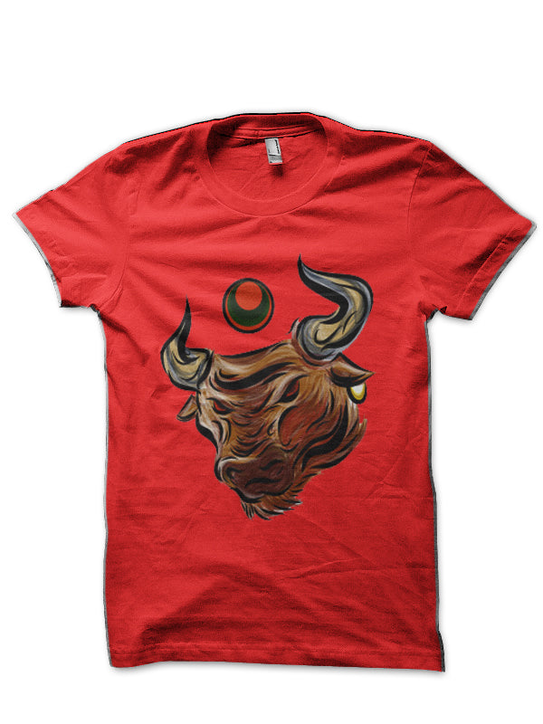 Bull Half Sleeve T-Shirt Hoodie, Sweatshirt | CoreVibeTees.com