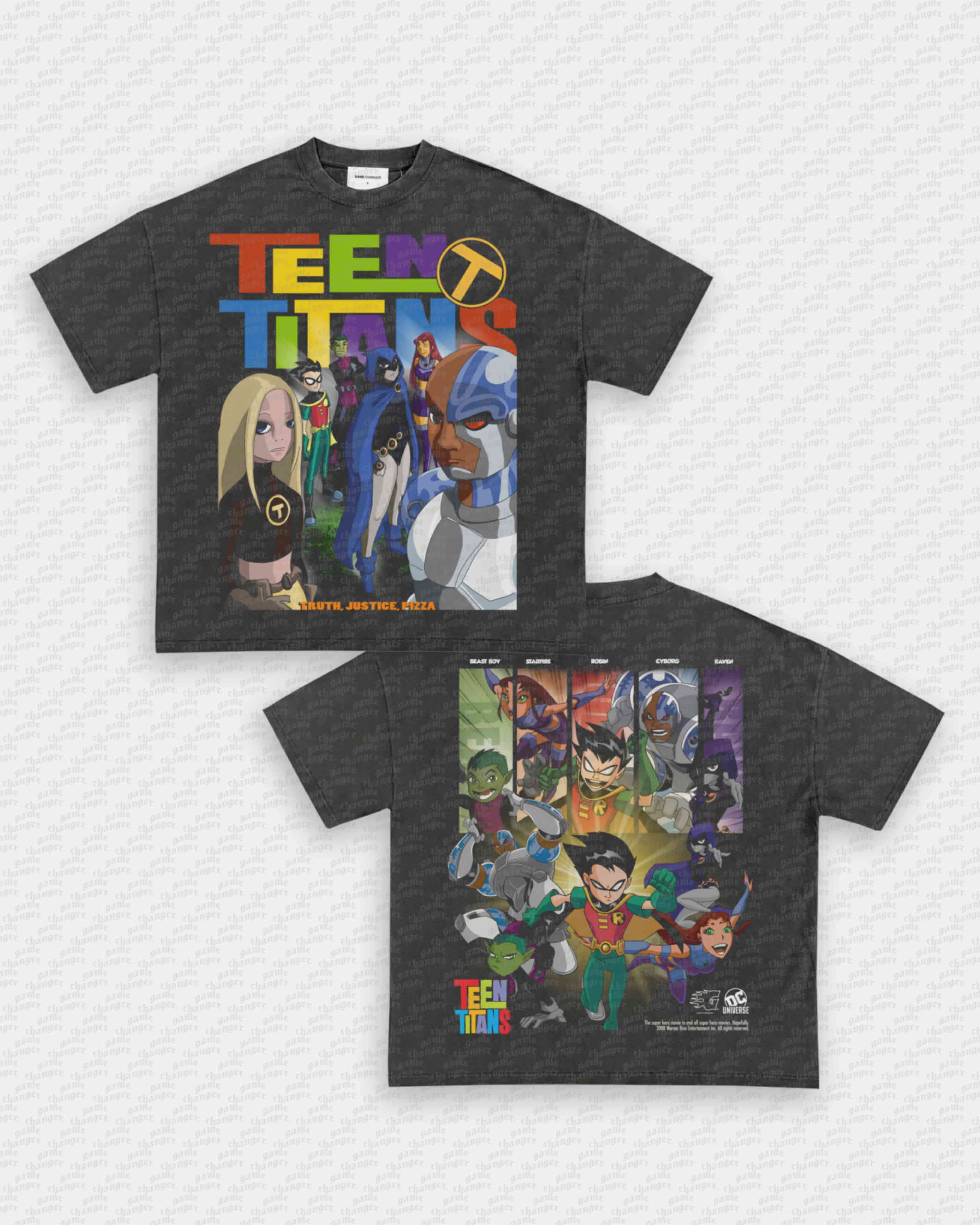 TEEN TITANS V3 TEE - [DS] Hoodie, Sweatshirt | CoreVibeTees.com (Image 4)