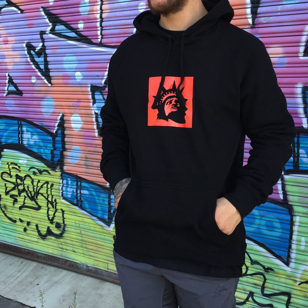 Brand Square Hoodie (Black) T-Shirts, Sweatshirt | CoreVibeTees.com (Image 2)