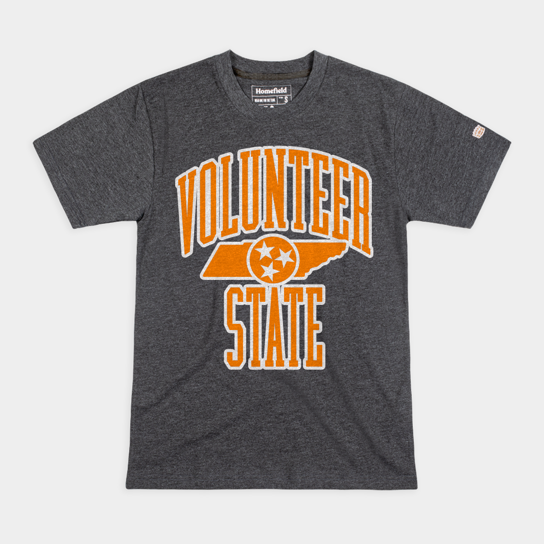 Tennessee "Volunteer State" Smokey Grey Retro Tee Style001 Hoodie, Sweatshirt | CoreVibeTees.com