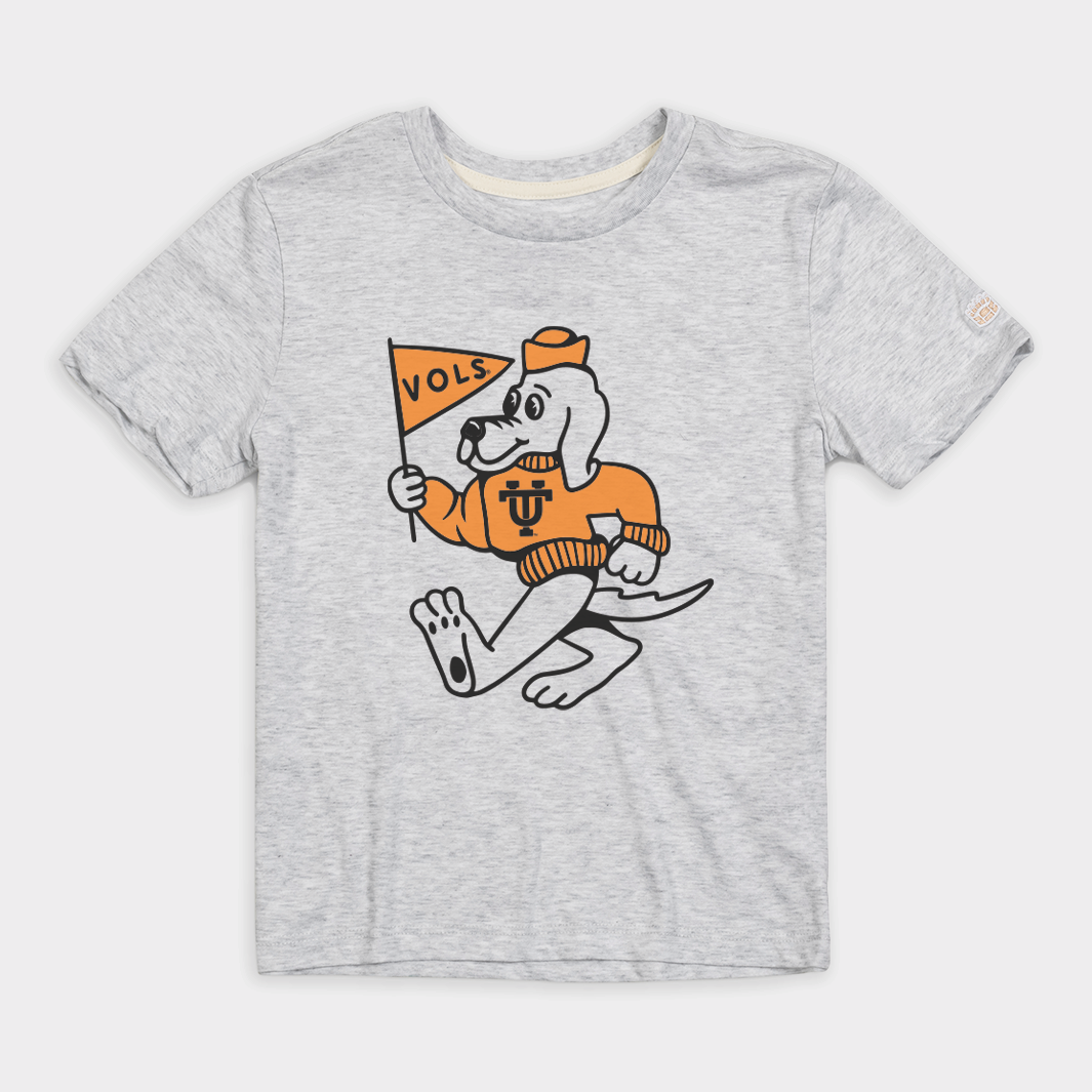 Tennessee Retro Smokey Cartoon Youth Tee Style001 Hoodie, Sweatshirt | CoreVibeTees.com