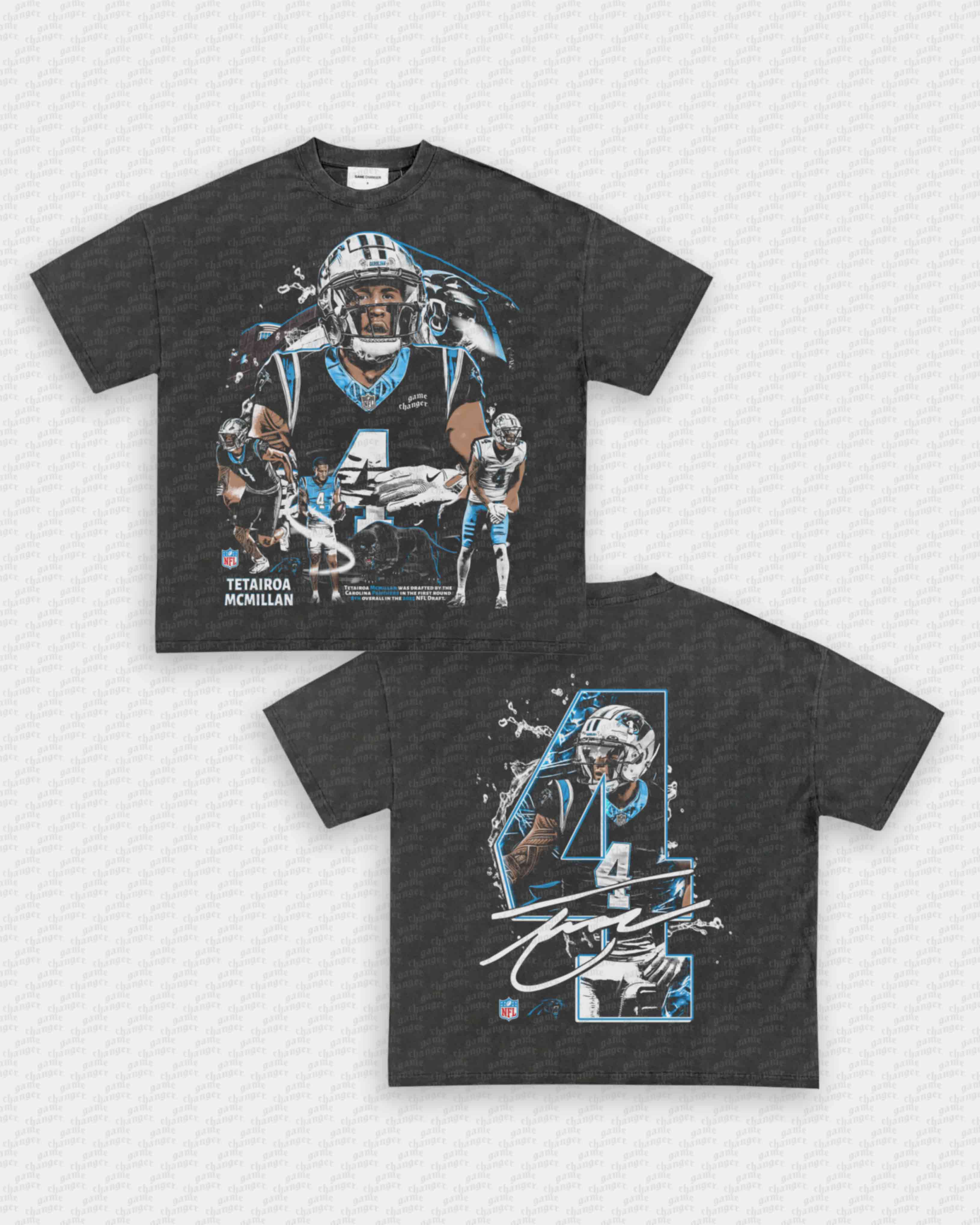 TETAIROA MCMILLAN - PANTHERS TEE - [DS] Hoodie, Sweatshirt | CoreVibeTees.com (Image 2)