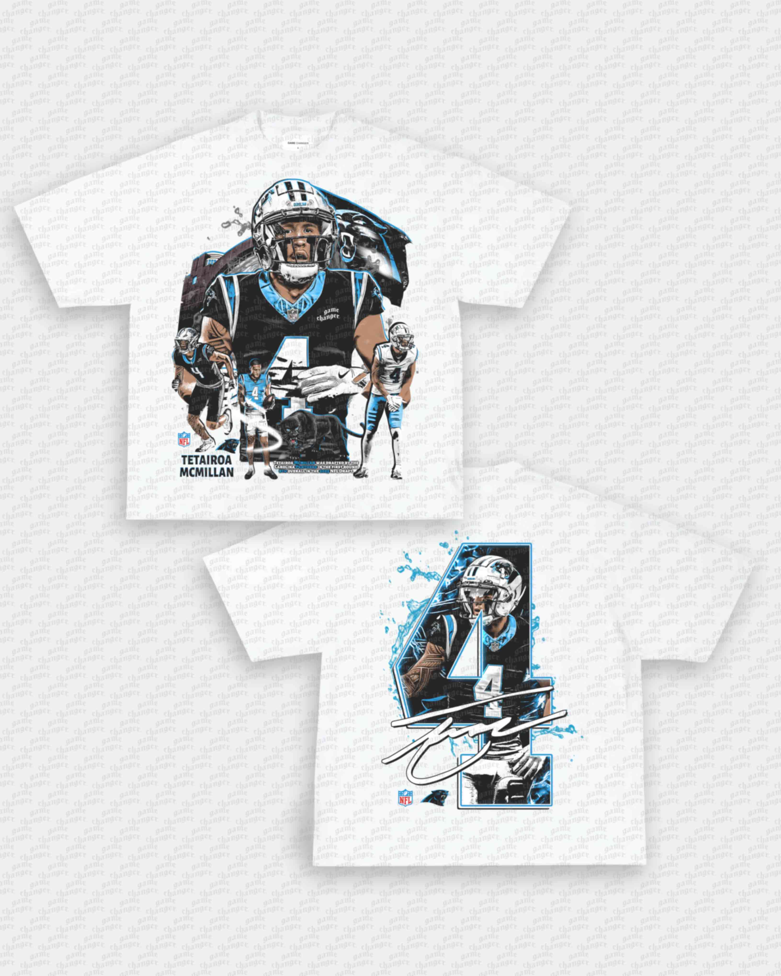 TETAIROA MCMILLAN - PANTHERS TEE - [DS] Hoodie, Sweatshirt | CoreVibeTees.com (Image 3)