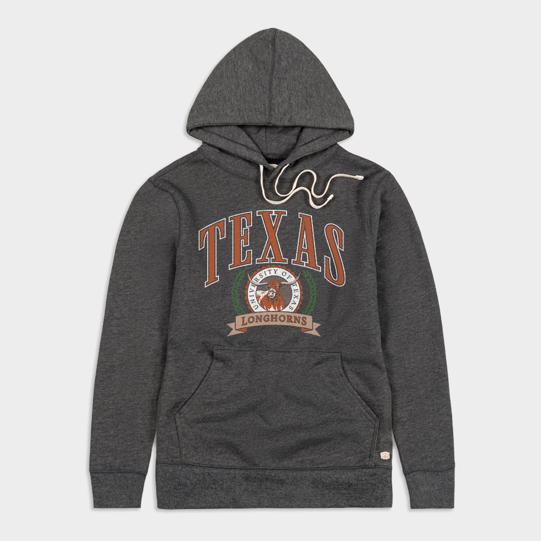 Texas Longhorns Retro Crest Hoodie T-Shirts, Sweatshirt | CoreVibeTees.com (Image 1)