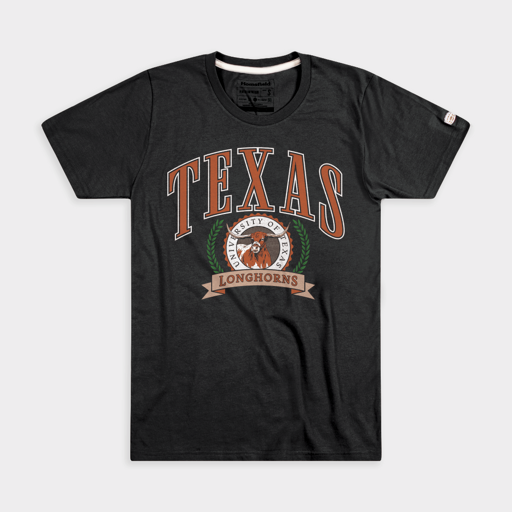 Texas Longhorns Retro Crest Tee Hoodie, Sweatshirt | CoreVibeTees.com