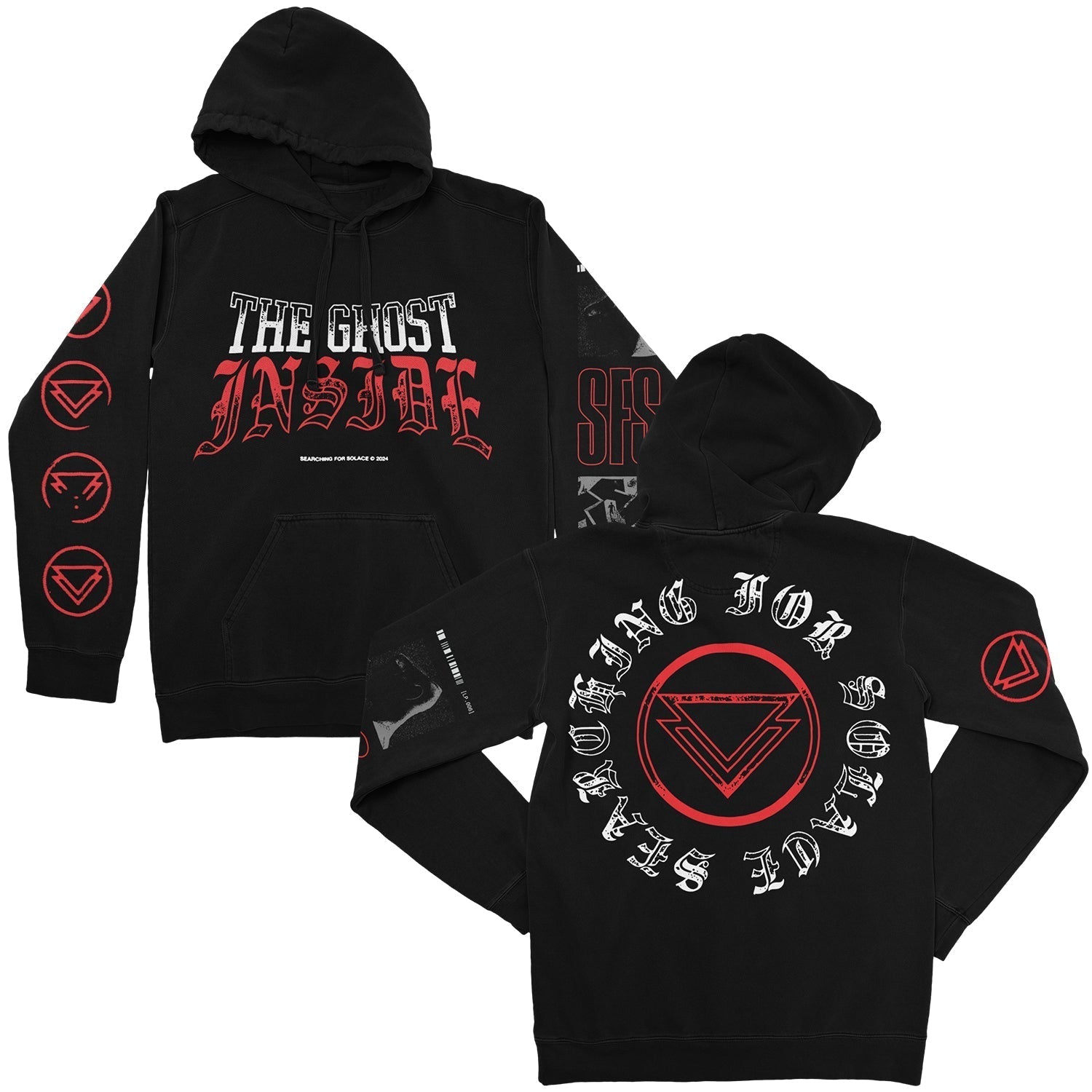 Spiral Hoodie - TE Edition(Black) T-Shirts, Sweatshirt | CoreVibeTees.com (Image 1)