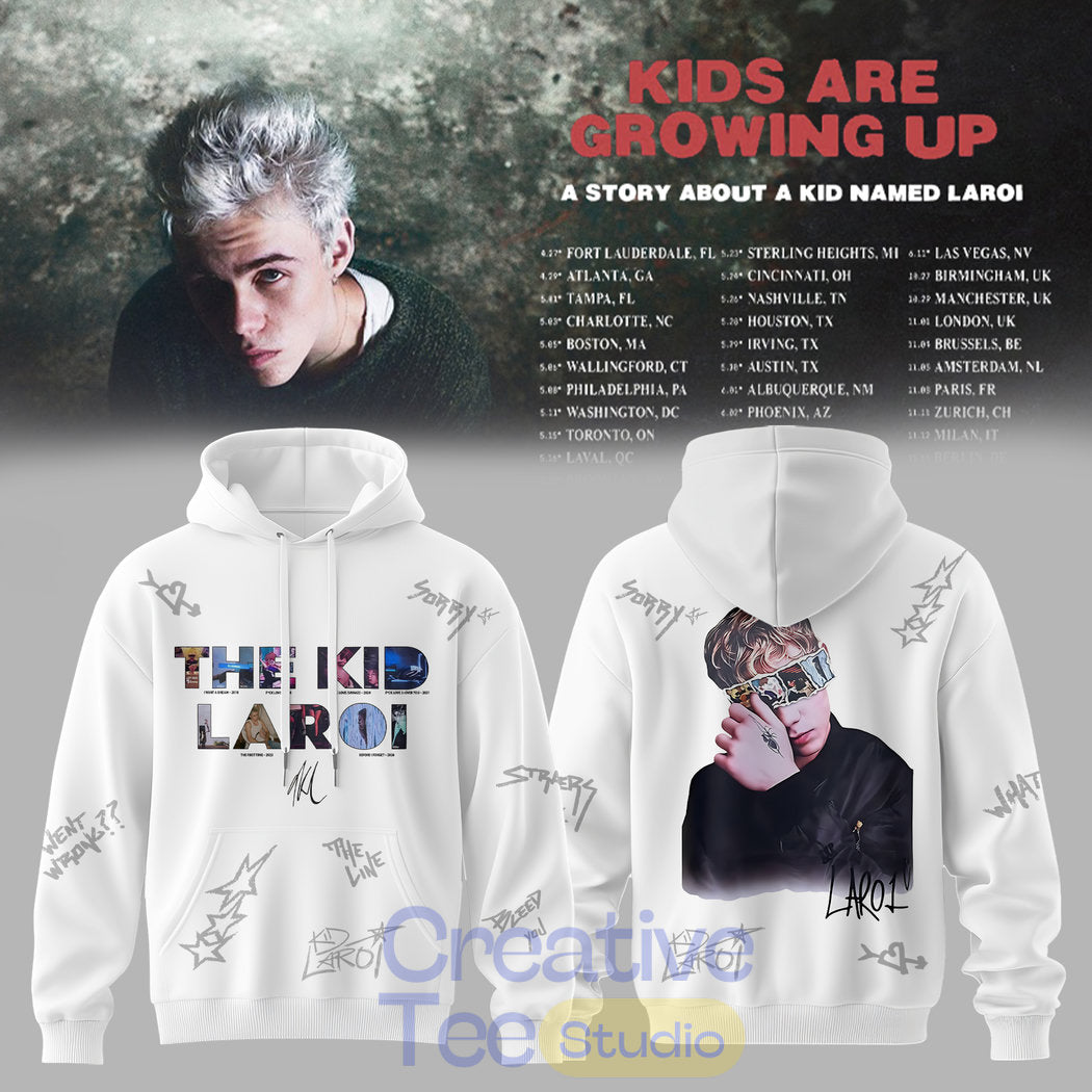 The Kid Laroi “Kids Are Growing Up” Tour 2026 Hoodie