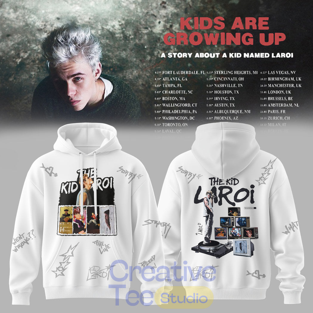 The Kid Laroi “Kids Are Growing Up” Tour 2026 Hoodie
