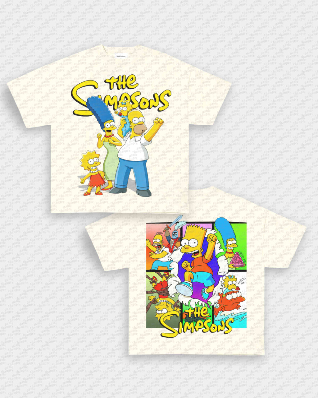 THE SIMPSONS V2 TEE - [DS] Hoodie, Sweatshirt | CoreVibeTees.com (Image 2)