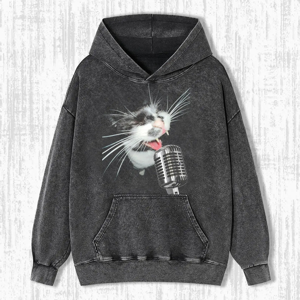 THE SINGING CAT T-SHIRT Hoodie, Sweatshirt | CoreVibeTees.com (Image 3)