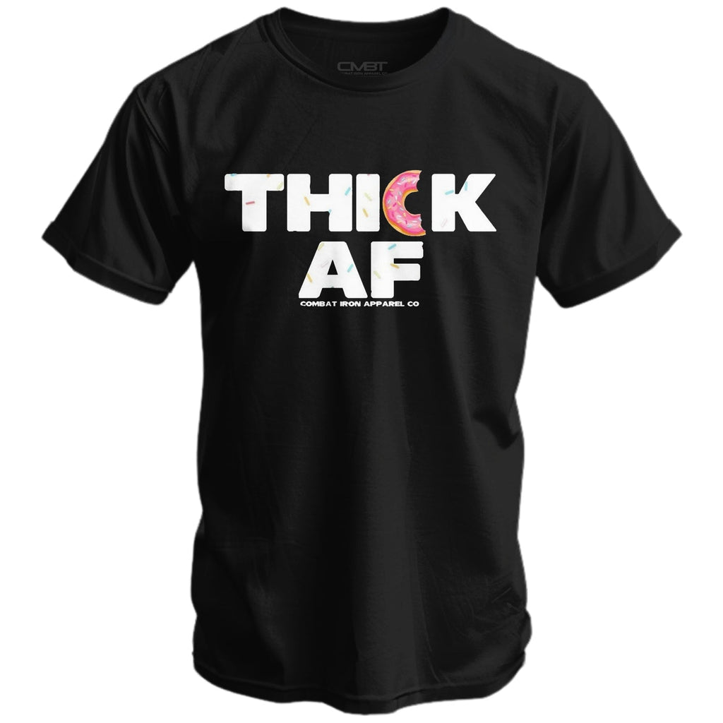 Thick Af Donut Edition Men's T-Shirt Hoodie, Sweatshirt | CoreVibeTees.com (Image 1)