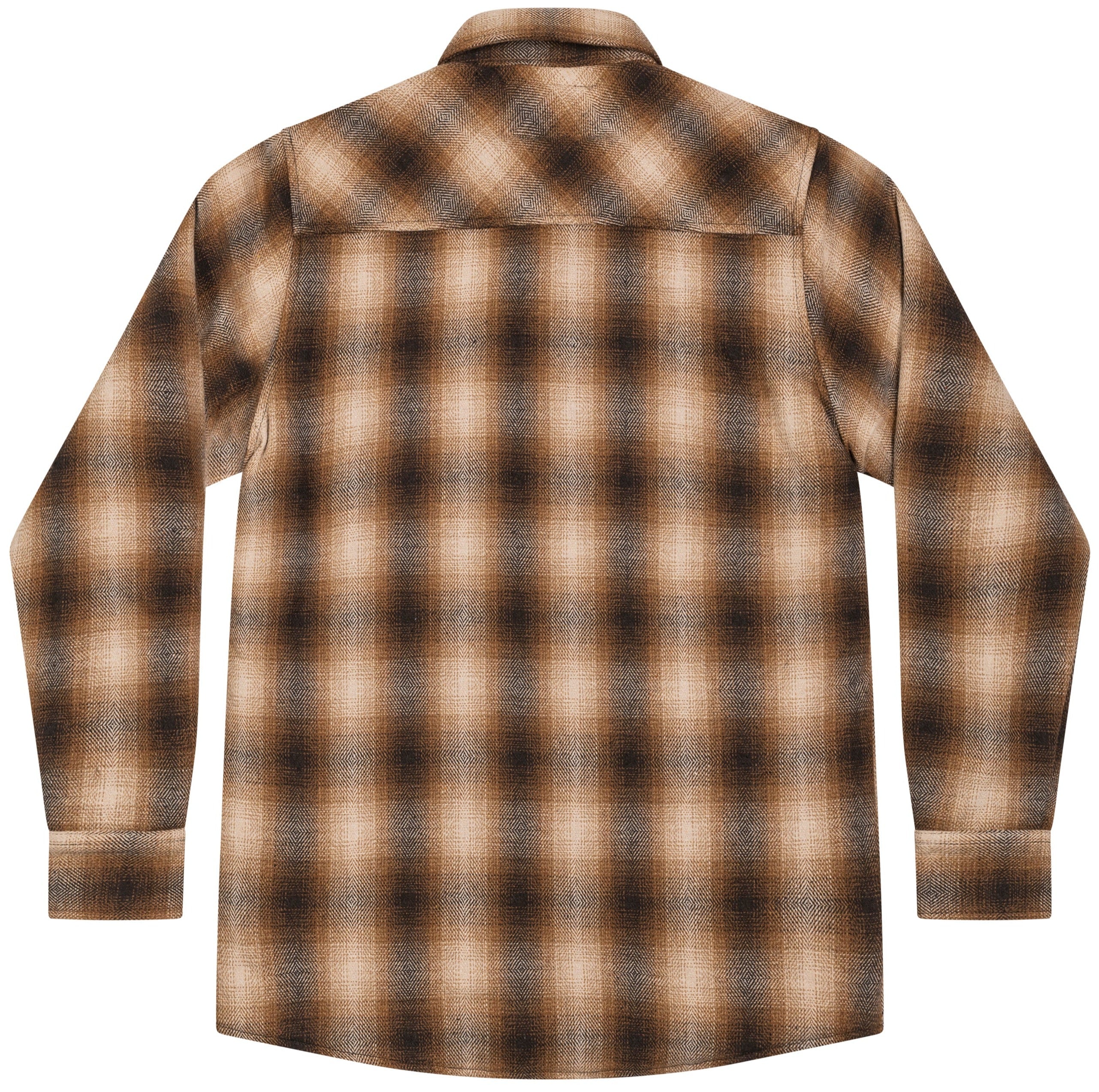 HONKY TONK Quilted Lined Flannel Shacket - COFFEE (LAST ONE - SMALL ONLY) T-Shirts, Hoodie, Sweatshirt (Image 2)