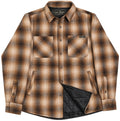 HONKY TONK Quilted Lined Flannel Shacket - COFFEE (LAST ONE - SMALL ONLY) T-Shirts, Hoodie, Sweatshirt (Image 1)