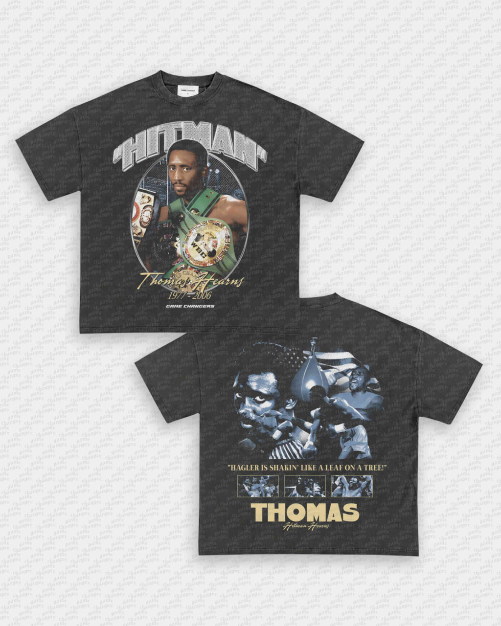 THOMAS HEARNS TEE - [DS] Hoodie, Sweatshirt | CoreVibeTees.com (Image 4)
