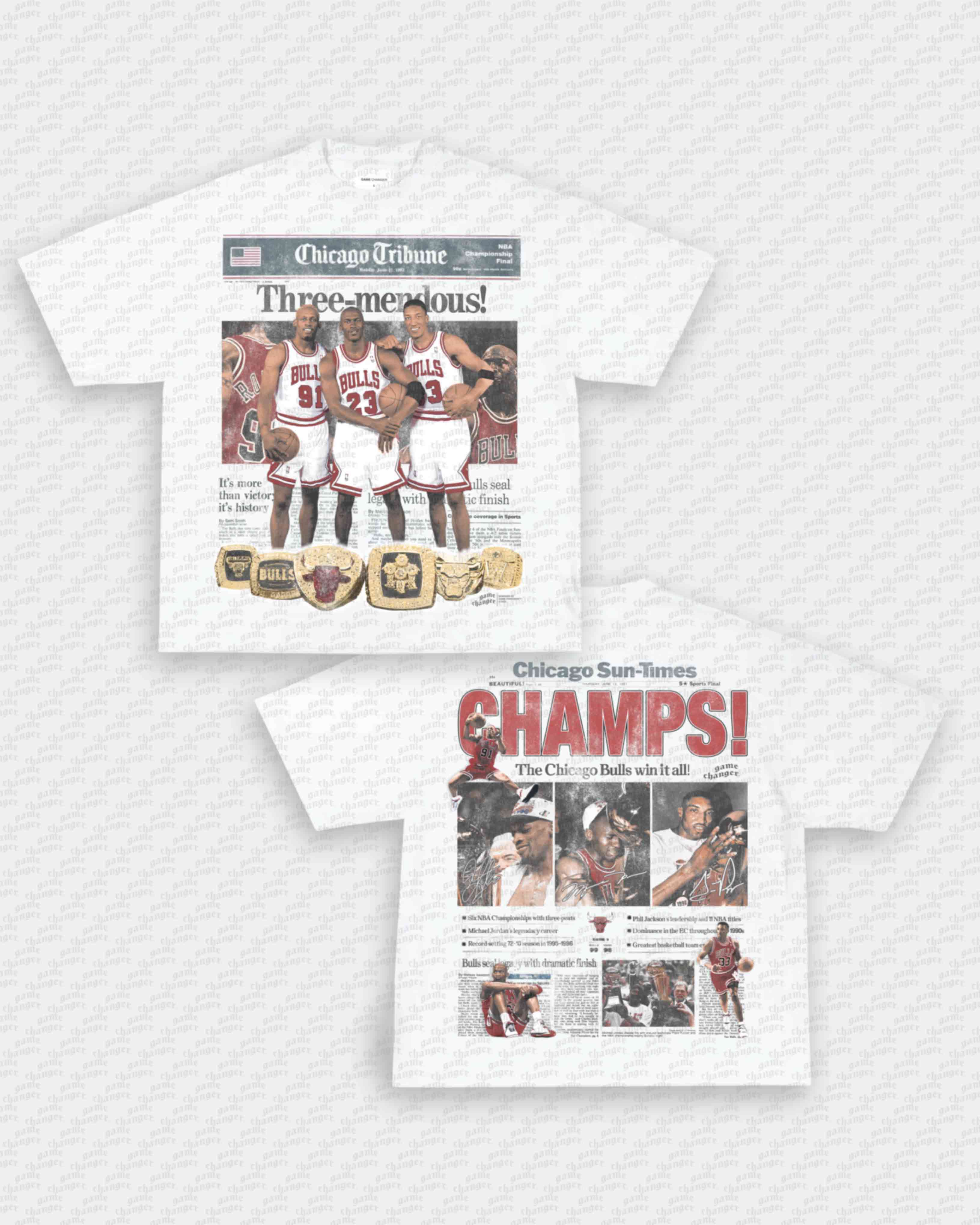 THREE-MENDOUS TEE - [DS] Hoodie, Sweatshirt | CoreVibeTees.com (Image 4)