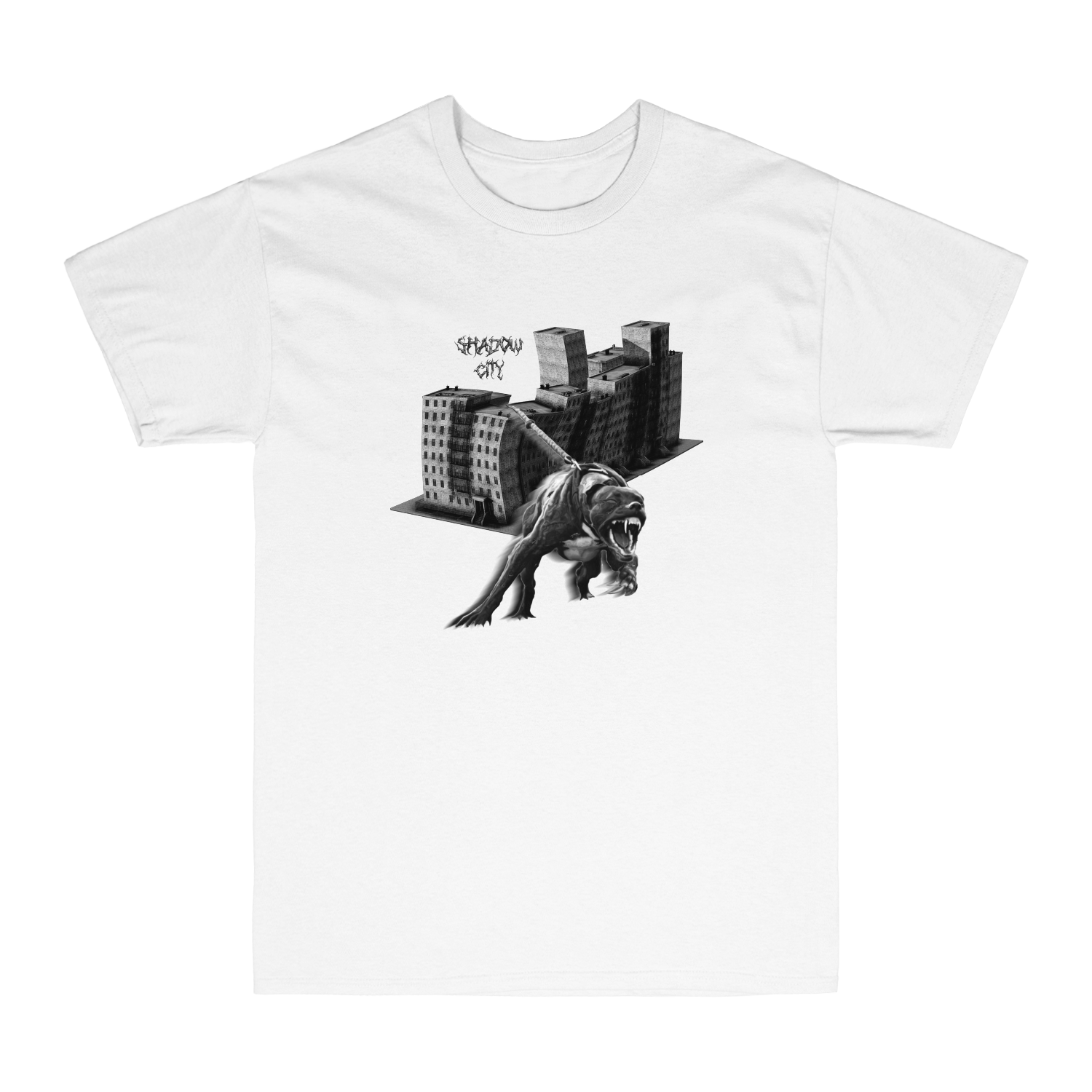 TRiPPJONES - Shadow City T-Shirt - White Hoodie, Sweatshirt | CoreVibeTees.com