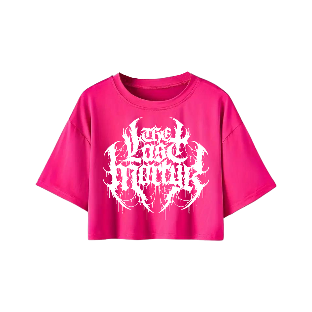 Death Pink Crop T-Shirt (Pink) Hoodie, Sweatshirt | CoreVibeTees.com