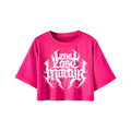 Death Pink Crop T-Shirt (Pink) Hoodie, Sweatshirt | CoreVibeTees.com