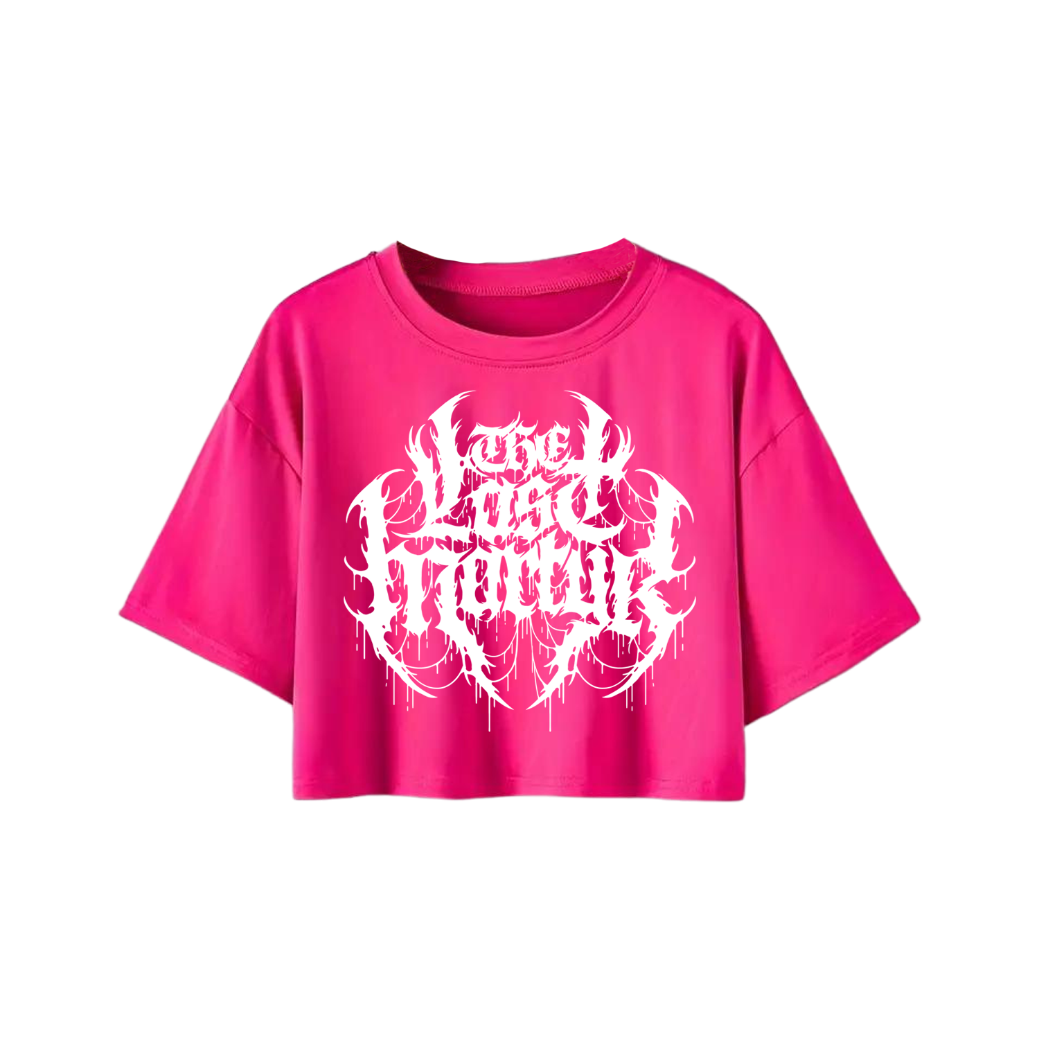 Death Pink Crop T-Shirt (Pink) Hoodie, Sweatshirt | CoreVibeTees.com