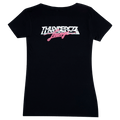 Thundercat Lounge X Chrome and Lightning Women's V-Neck T-Shirt Hoodie, Sweatshirt | CoreVibeTees.com (Image 1)