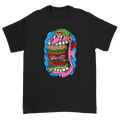 Burger Bites Tee (Black) Hoodie, Sweatshirt | CoreVibeTees.com (Image 1)