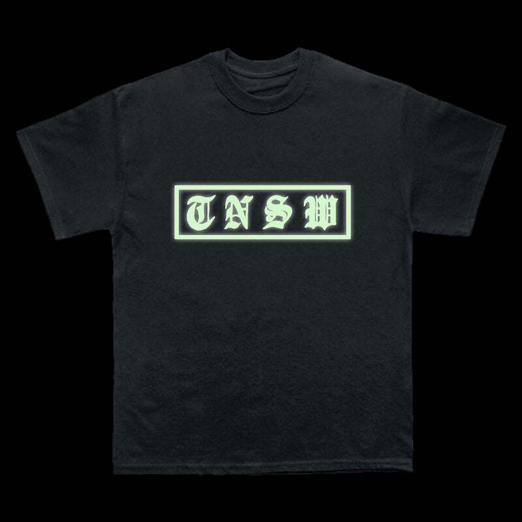 Box Logo Tee (Black) - Glow In The Dark Hoodie, Sweatshirt | CoreVibeTees.com (Image 2)