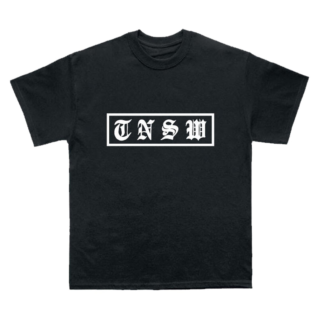 Box Logo Tee (Black) - Glow In The Dark Hoodie, Sweatshirt | CoreVibeTees.com (Image 1)