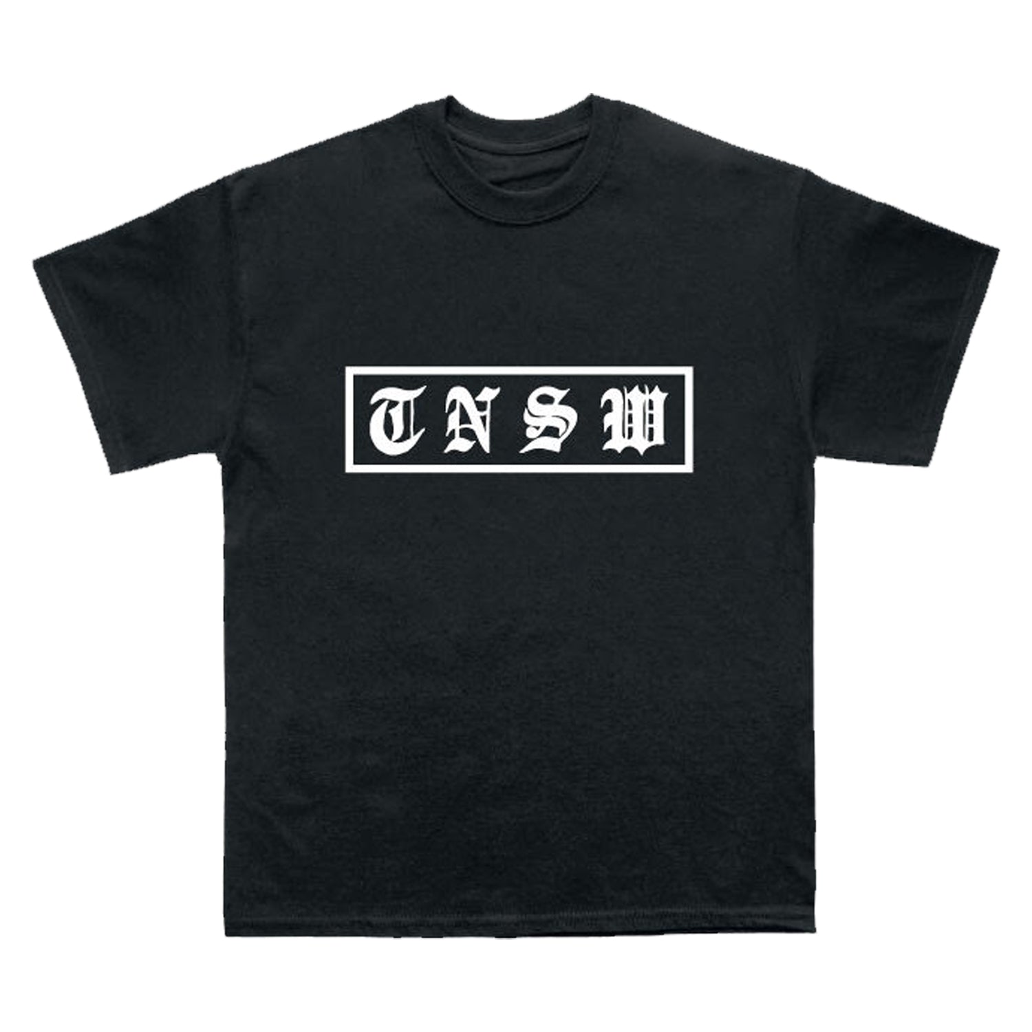 Box Logo Tee (Black) - Glow In The Dark Hoodie, Sweatshirt | CoreVibeTees.com (Image 1)