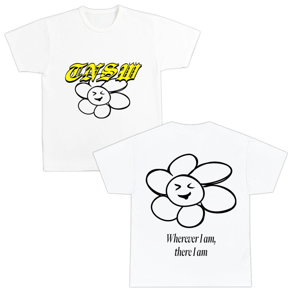 Flower Tee (White) Hoodie, Sweatshirt | CoreVibeTees.com