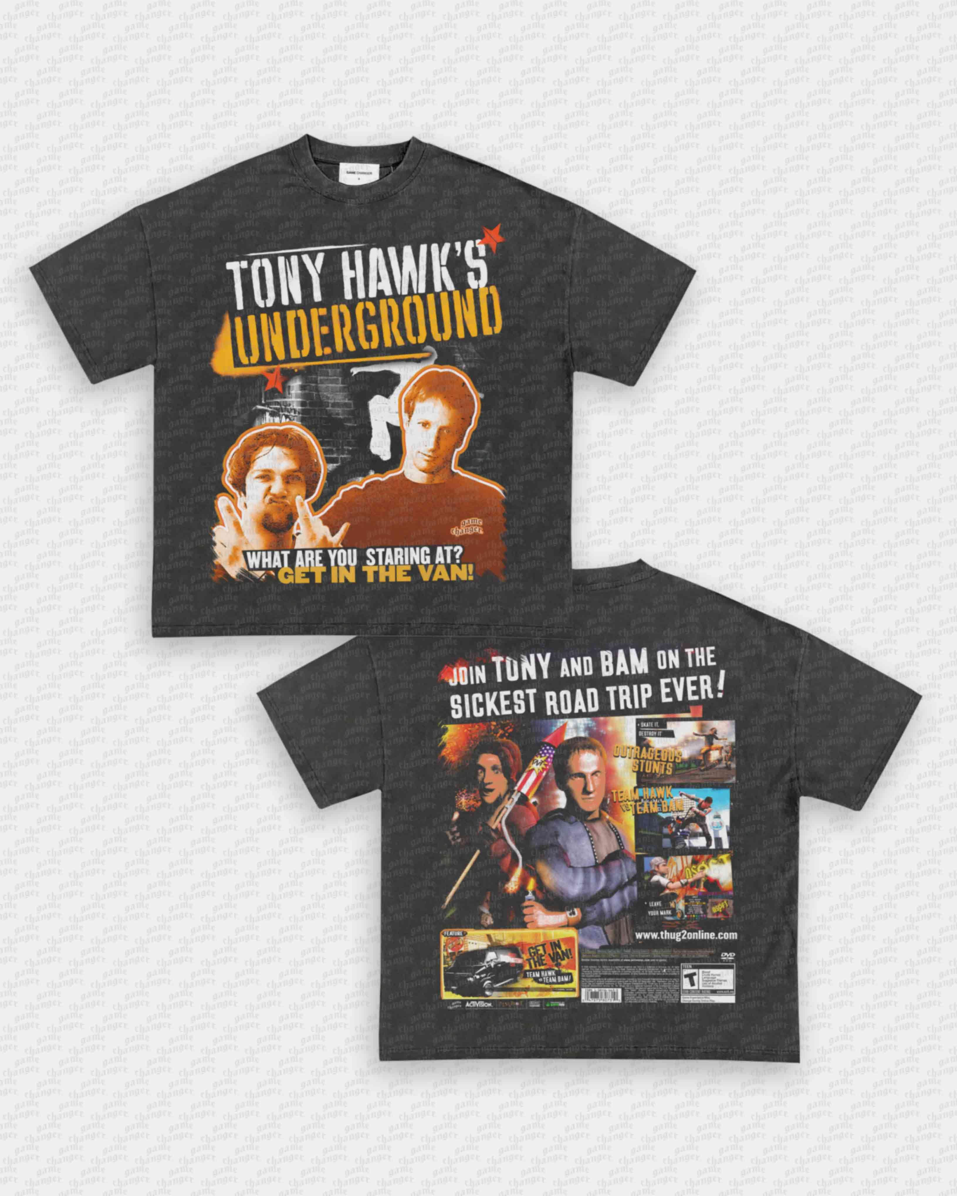 TONY HAWK'S UNDERGROUND TEE - [DS] Hoodie, Sweatshirt | CoreVibeTees.com (Image 2)