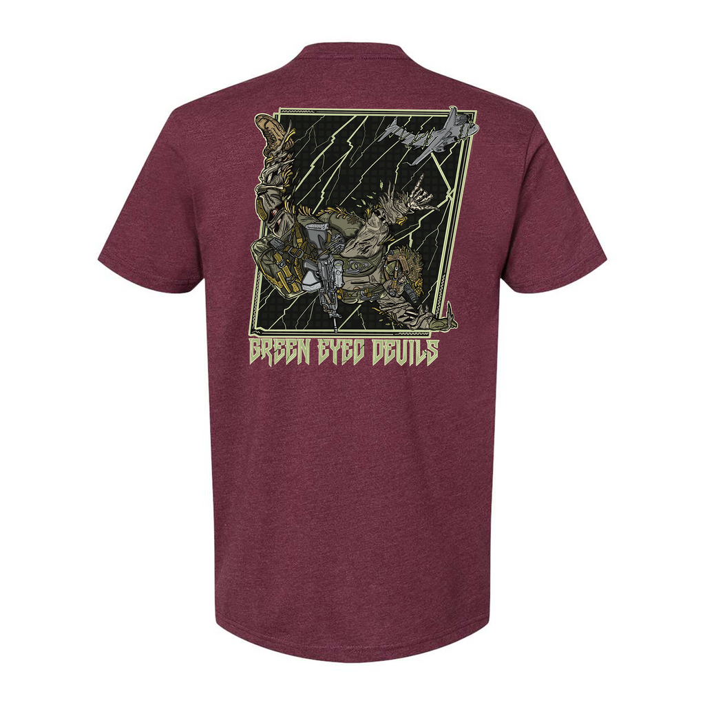 Green Eyed Devil Tee Hoodie, Sweatshirt | CoreVibeTees.com (Image 5)