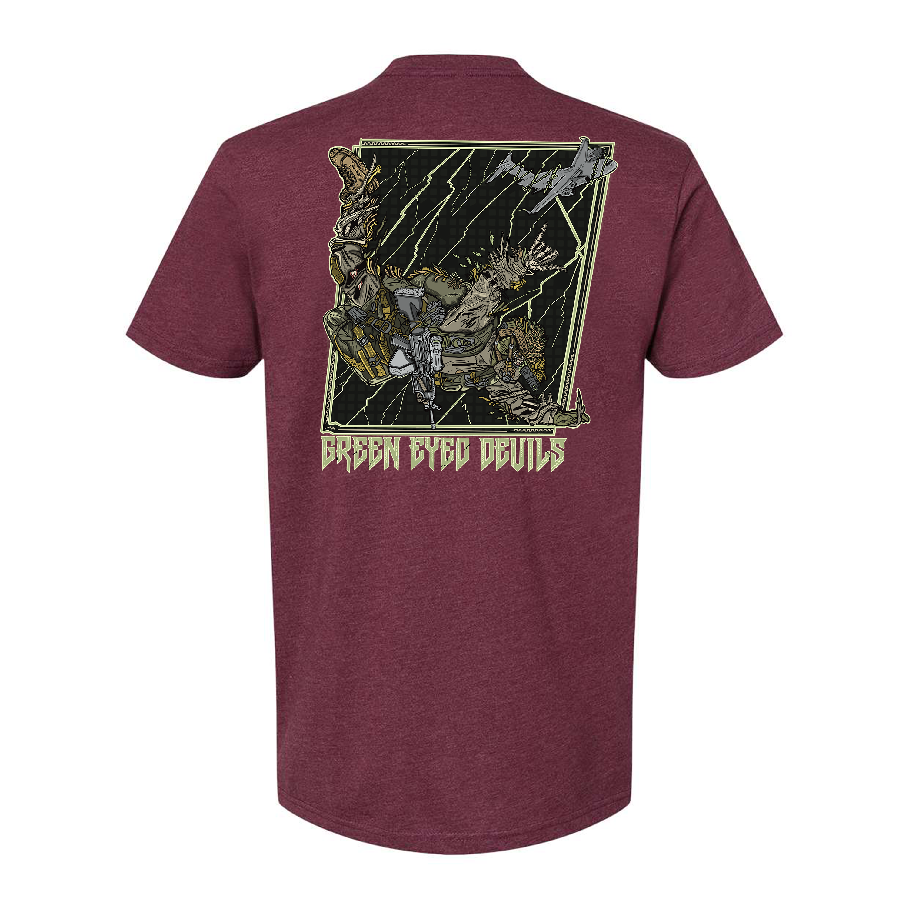 Green Eyed Devil Tee Hoodie, Sweatshirt | CoreVibeTees.com (Image 5)