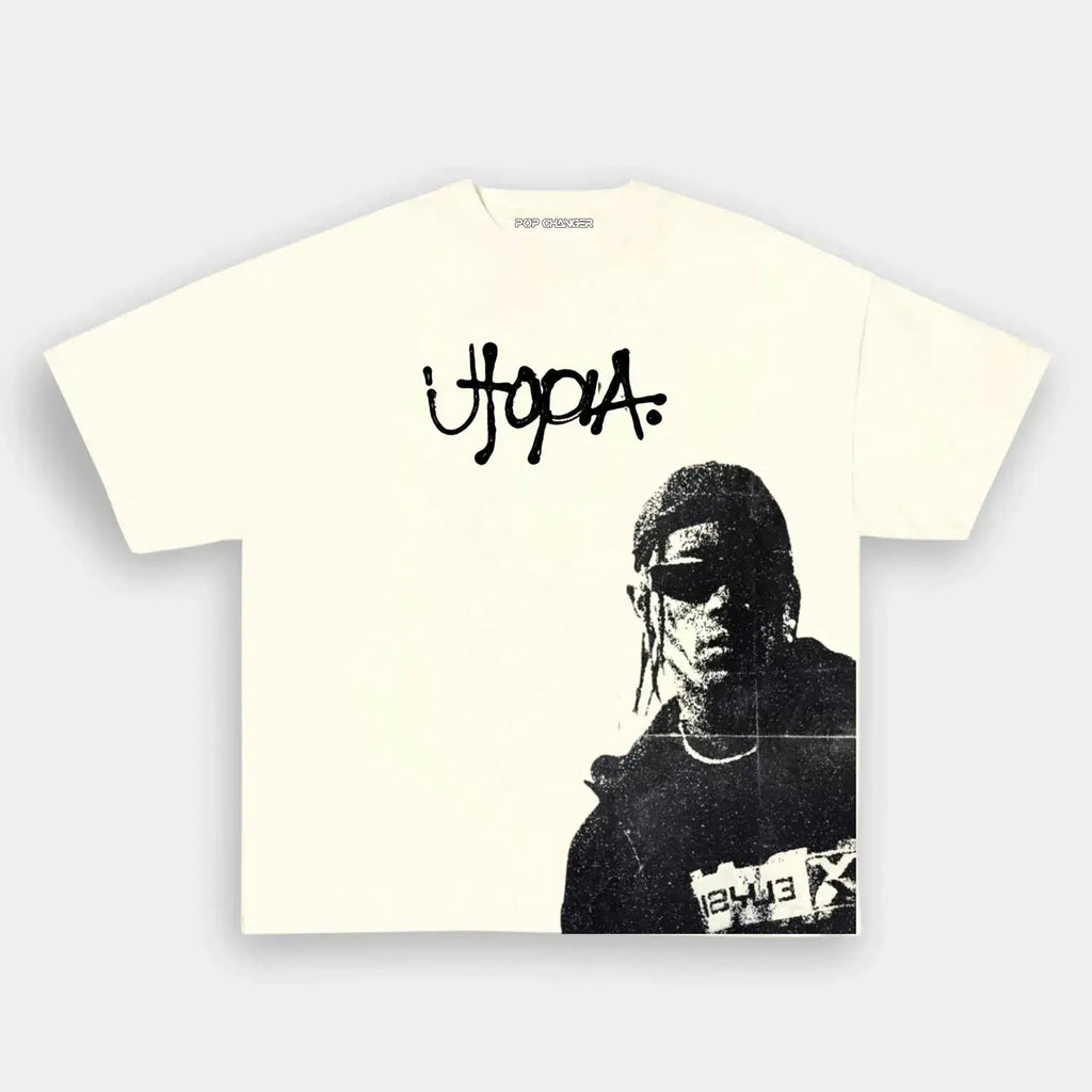 TRAVIS SCOTT 4.14 UTOPIA TEE Hoodie, Sweatshirt | CoreVibeTees.com (Image 4)