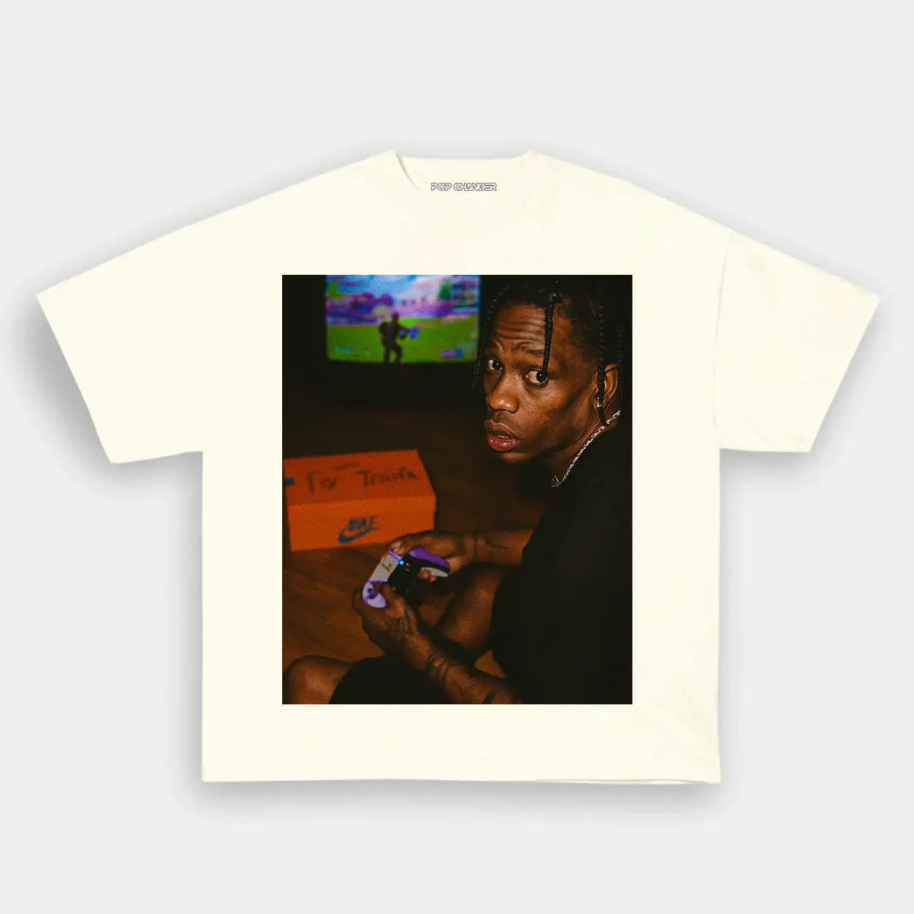 TRAVIS SCOTT GAME TEE Hoodie, Sweatshirt | CoreVibeTees.com (Image 4)