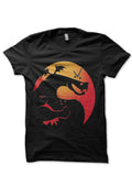Trogdor Kombat Black Half Sleeve T-Shirt Hoodie, Sweatshirt | CoreVibeTees.com
