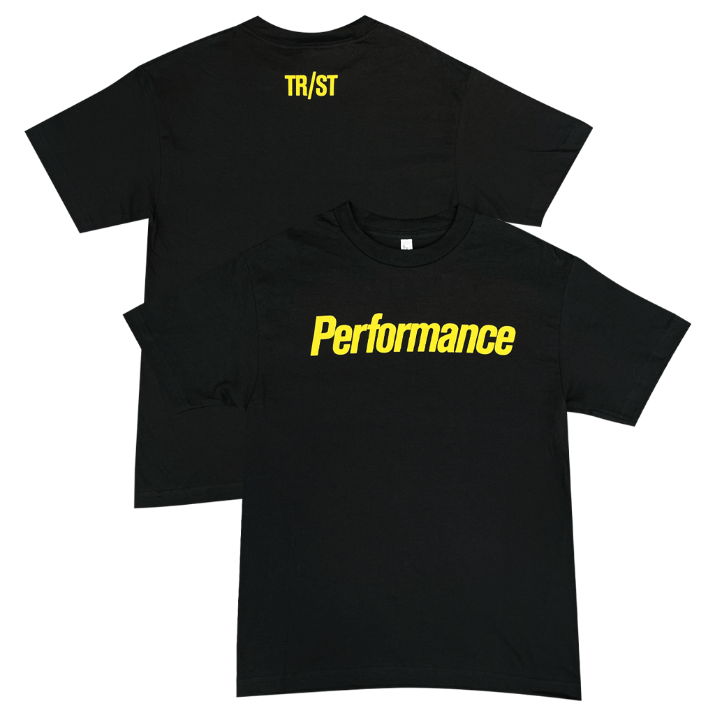 Performance Short Sleeve Black T-Shirt Hoodie, Sweatshirt | CoreVibeTees.com (Image 1)