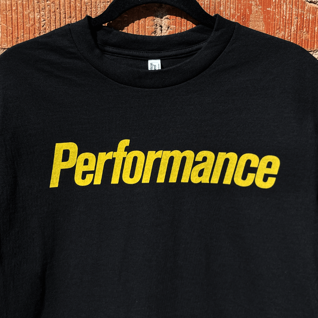 Performance Short Sleeve Black T-Shirt Hoodie, Sweatshirt | CoreVibeTees.com (Image 2)