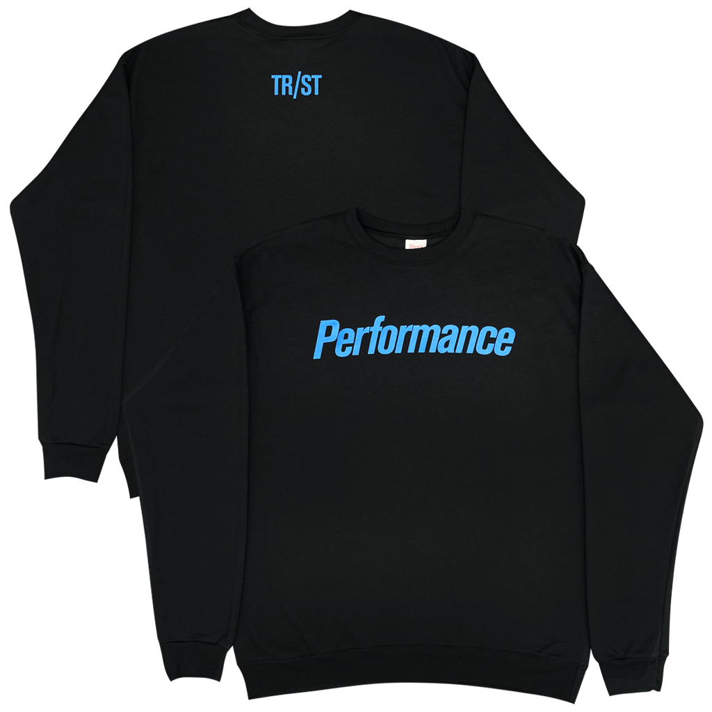 Performance Black Sweatshirt T-Shirts, Hoodie | CoreVibeTees.com (Image 1)