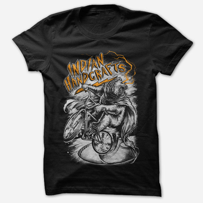 BMX Bear Black T-Shirt Hoodie, Sweatshirt | CoreVibeTees.com (Image 1)