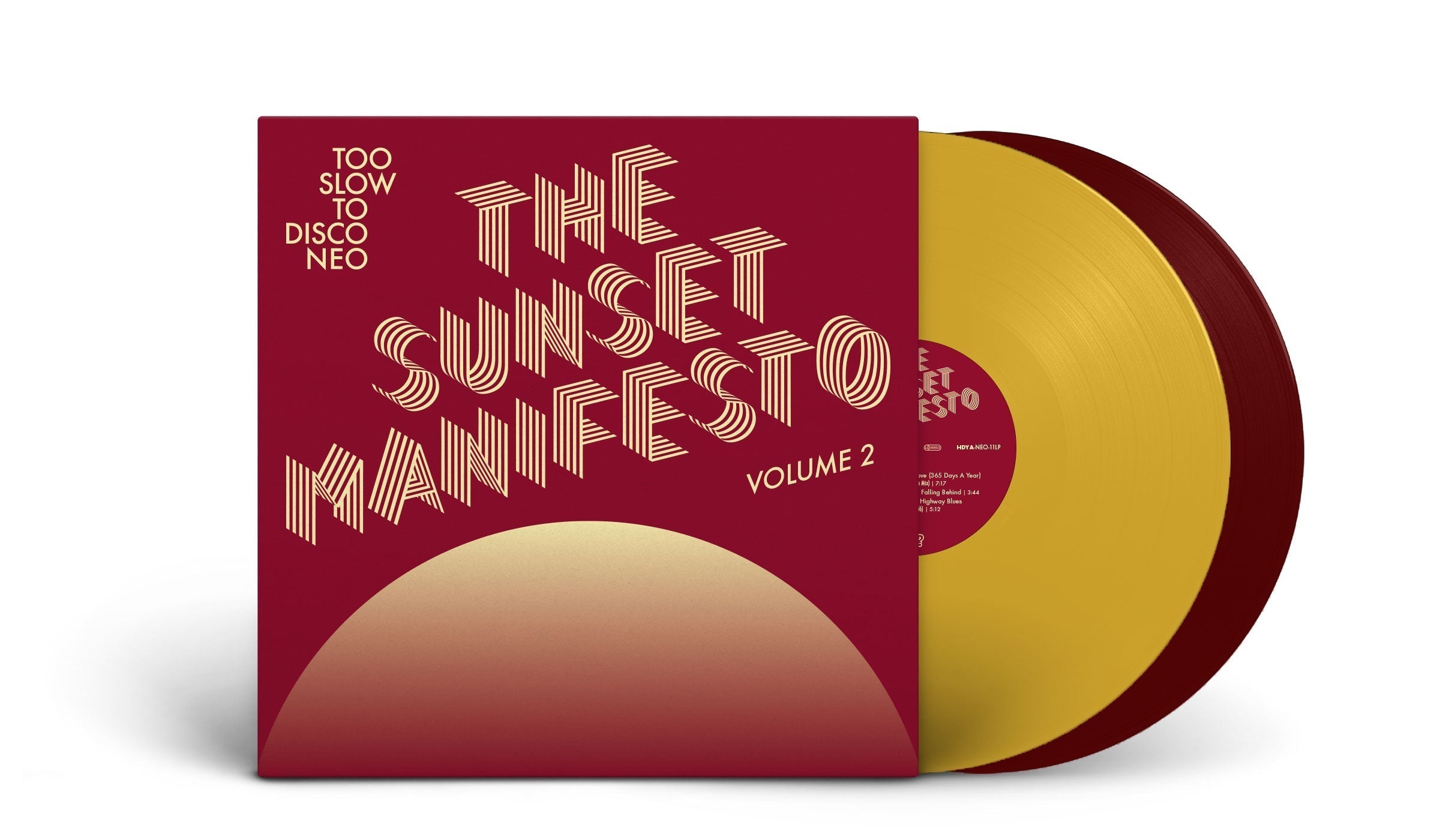 (PRE-ORDER) The SUNSET MANIFESTO Volume 2 Limited Edition 2xLP + T-Shirt Hoodie, Sweatshirt | CoreVibeTees.com (Image 2)
